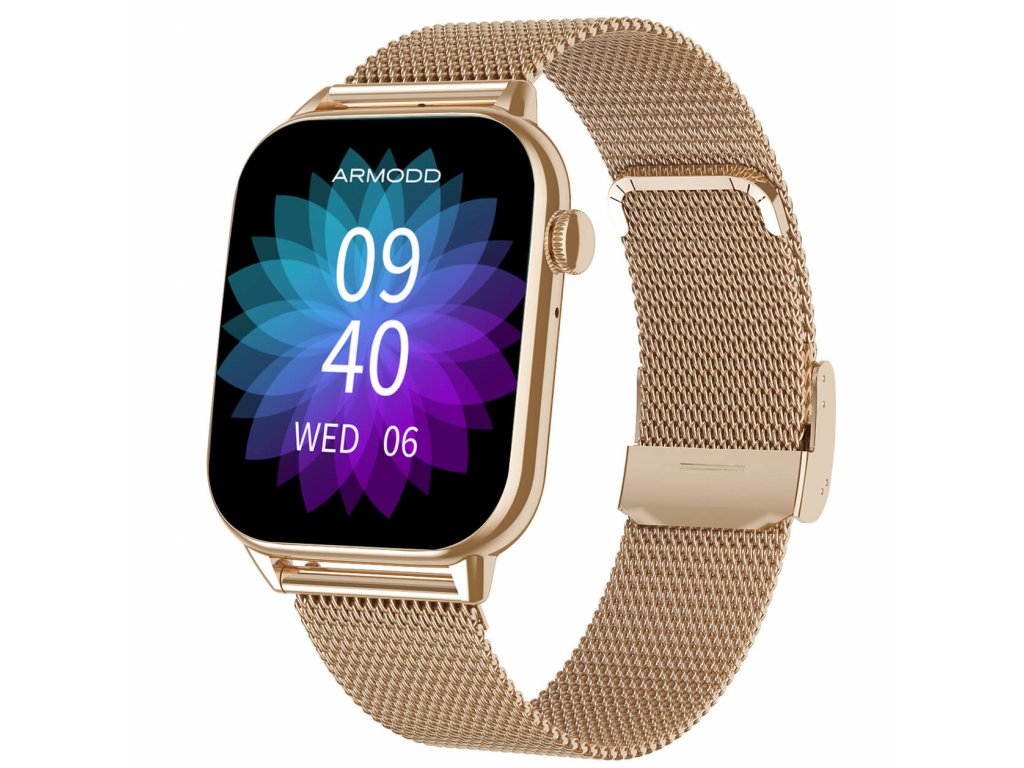 ARMODD Prime rosegold mit Metallband + Silikonband